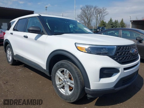 2022 Ford Explorer with VIN 1FMSK8BH7NGA40543, listed as a IAAI auction lot 41902785 with 1 mi miles. Bid and sale history available at carsss.com. Image 1.