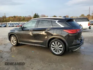 2019 Infiniti QX50 Luxe z VIN 3PCAJ5M36KF137225, wystawiony jako Copart lot #77819874 z przebiegiem 85 804 mil mil oraz Nie do naprawy • Non repairable. Historia ofert i sprzedaży dostępna na DreamBid. Obrazek 2.