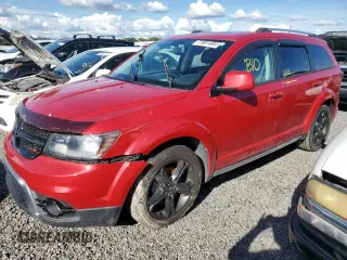2018 Dodge Journey Crossroad z VIN 3C4PDCGBXJT252063, wystawiony jako Copart lot #55214885 z przebiegiem Nie podano mil oraz Nie do naprawy • Non repairable. Historia ofert i sprzedaży dostępna na DreamBid. Obrazek 1.