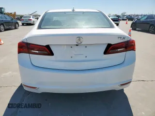 2016 Acura TLX with VIN 19UUB1F32GA008089, listed as a Copart auction lot 49643095 with 71,093 mi miles and Salvage Title. Bid and sale history available at carsss.com. Image 6.