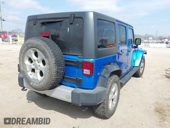 2015 Jeep Wrangler Unlimited Altitude с VIN 1C4HJWEG3FL584314, выставлен на аукционе IAAI как лот 41802581 с пробегом 145 143 миль миль и . История ставок и продаж доступна на DreamBid. Изображение 4.