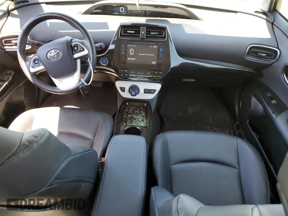 2018 Toyota Prius Two z VIN JTDKARFU3J3550801, wystawiony jako Copart lot #57625935 z przebiegiem 48 502 mil mil oraz Szkoda całkowita • Salvage title. Historia ofert i sprzedaży dostępna na DreamBid. Obrazek 8.