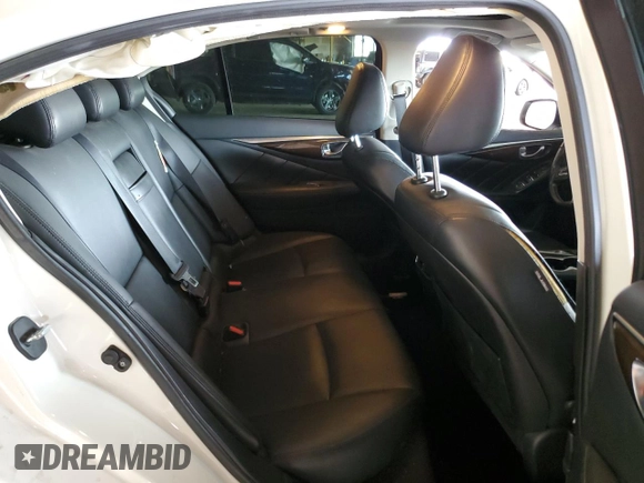 2018 Infiniti Q50 2.0t LUXE with VIN JN1CV7AP1JM241095, listed as a Copart auction lot 41470445 with 68,929 mi miles and Salvage Title. Bid and sale history available at carsss.com. Image 10.
