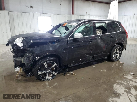 2017 Volvo XC90 R-Design with VIN YV4A22PM8H1155465, listed as a Copart auction lot 45663115 with Not Provided miles and Salvage Title. Bid and sale history available at carsss.com. Image 1.