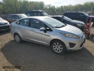 2011 Ford Fiesta SE with VIN 3FADP4BJ0BM170178, listed as a Copart auction lot 53682035 with 0 mi miles and Salvage Title. Bid and sale history available at carsss.com. Image 4.
