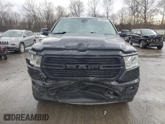 2020 Ram 1500 Big Horn with VIN 1C6SRFFT6LN376381, listed as a Copart auction lot 49869355 with 115,349 mi miles and Salvage Title. Bid and sale history available at carsss.com. Image 5.