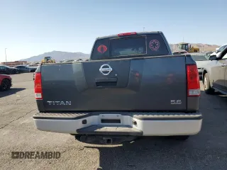 2007 Nissan Titan XE with VIN 1N6AA07A67N200469, listed as a Copart auction lot 52121955 with 176,103 mi miles and Salvage Title. Bid and sale history available at carsss.com. Image 6.
