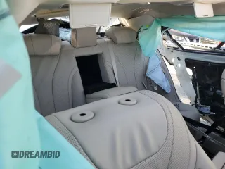 2018 Mercedes-Benz S-Class S 450 with VIN WDDUG6EB9JA371654, listed as a Copart auction lot 49402265 with 0 mi miles and Non Repairable. Bid and sale history available at carsss.com. Image 10.