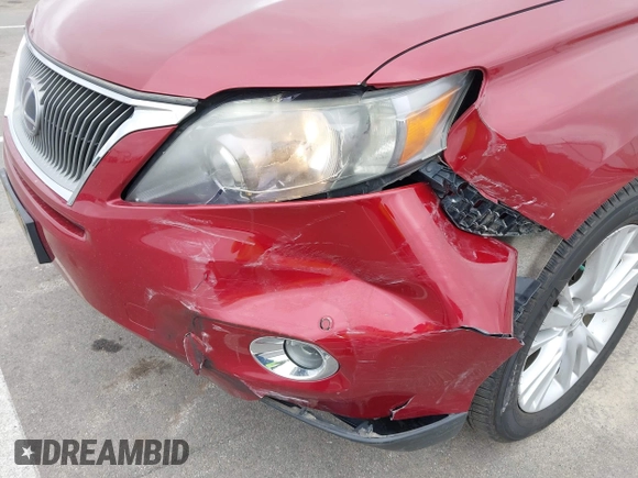 2010 Lexus RX 450h with VIN JTJBC1BAXA2007147, listed as a IAAI auction lot 42114416 with 116,697 mi miles and . Bid and sale history available at DreamBid. Image 6.