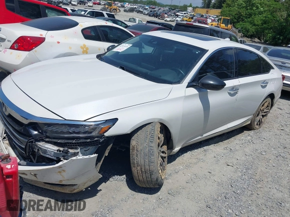 2021 Honda Accord Touring with VIN 1HGCV2F98MA015203, listed as a IAAI auction lot 42313124 with 55,530 mi miles and . Bid and sale history available at DreamBid. Image 17.