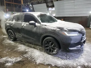 2024 Honda HR-V Sport with VIN 3CZRZ2H5XRM726669, listed as a Copart auction lot 43931535 with 29,872 mi miles and Salvage Title. Bid and sale history available at carsss.com. Image 4.