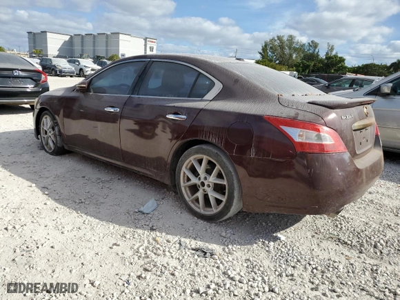 2009 Nissan Maxima 3.5 SV w/Sport Pkg with VIN 1N4AA51E59C828507, listed as a Copart auction lot 83886514 with 0 mi miles and Clean Title. Bid and sale history available at carsss.com. Image 2.
