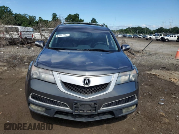 2010 Acura MDX Technology with VIN 2HNYD2H44AH524513, listed as a Copart auction lot 49031465 with Not Provided miles and Non Repairable. Bid and sale history available at DreamBid. Image 5.