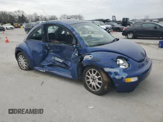 2004 Volkswagen New Beetle Coupe GLS with VIN 3VWCK31C04M409620, listed as a Copart auction lot 45214295 with 131,602 mi miles and Salvage Title. Bid and sale history available at carsss.com. Image 4.