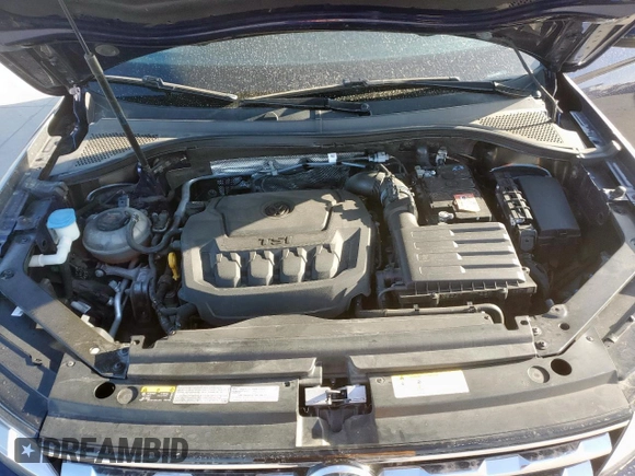2021 Volkswagen Tiguan SE with VIN 3VV2B7AX6MM051899, listed as a Copart auction lot 62870765 with 56,848 mi miles and Clean title. Bid and sale history available at DreamBid. Image 12.