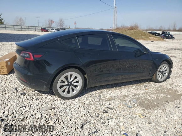 2021 Tesla Model 3 Standard Range Plus z VIN 5YJ3E1EA1MF077201, wystawiony jako Copart lot #49576465 z przebiegiem 34 809 mil mil oraz Szkody całkowita. Historia ofert i sprzedaży dostępna na DreamBid. Obrazek 3.