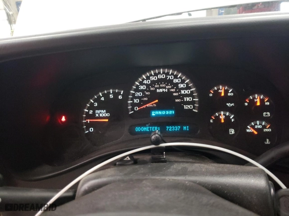 2004 Chevrolet Silverado 1500 Z71 with VIN 1GCEK19T74E237161, listed as a Copart auction lot 54268655 with 72,337 mi miles and Salvage Title. Bid and sale history available at carsss.com. Image 9.