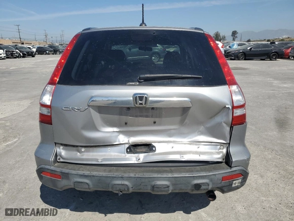 2008 Honda CR-V EX-L with VIN JHLRE48758C072262, listed as a Copart auction lot 53736945 with 136,140 mi miles and Salvage Title. Bid and sale history available at carsss.com. Image 6.