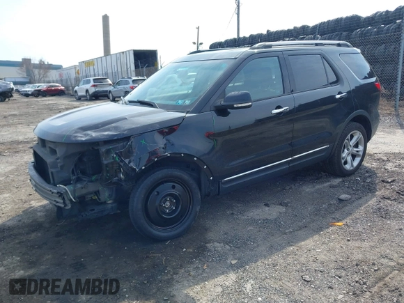 2015 Ford Explorer Limited with VIN 1FM5K8F86FGA28103, listed as a IAAI auction lot 41769002 with 95,865 mi miles and . Bid and sale history available at DreamBid. Image 2.