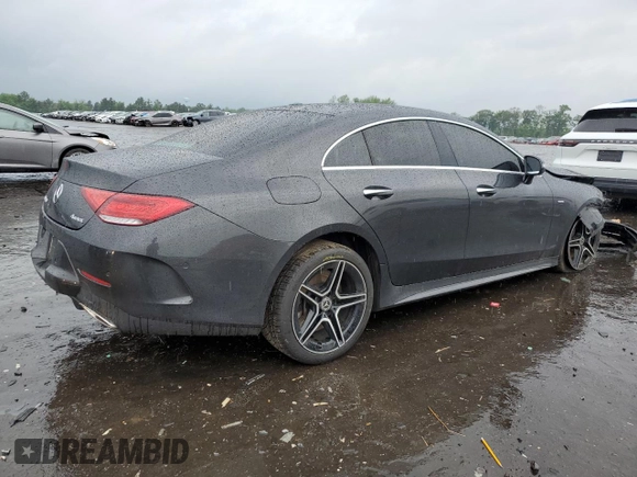 2019 Mercedes-Benz CLS with VIN WDD2J5KB2KA006855, listed as a Copart auction lot 54843484 with 70,323 mi miles and Salvage Title. Bid and sale history available at carsss.com. Image 3.