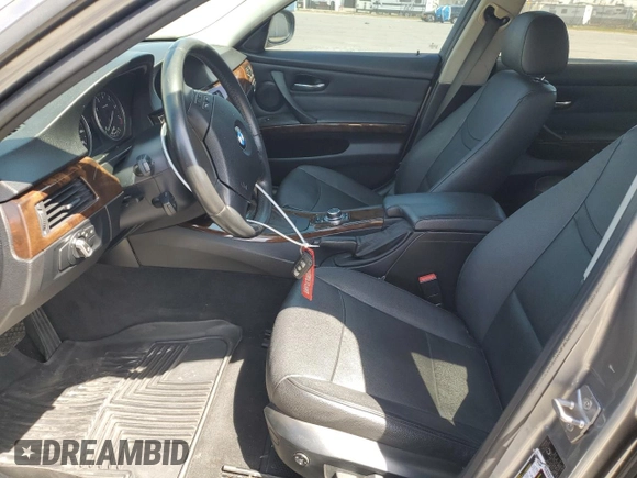 2011 BMW 3 Series 328i with VIN WBAPH5G5XBNM78452, listed as a Copart auction lot 53404895 with 163,592 mi miles and Salvage title. Bid and sale history available at DreamBid. Image 7.