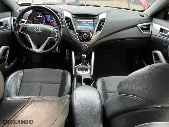 2015 Hyundai Veloster with VIN KMHTC6AD0FU238274, listed as a Copart auction lot 45174464 with 143,112 mi miles. Bid and sale history available at carsss.com. Image 9.