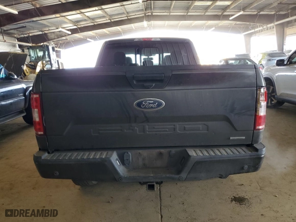 2020 Ford F-150 XL with VIN 1FTFW1E41LKF04298, listed as a Copart auction lot 48033795 with 42,952 mi miles and Salvage Title. Bid and sale history available at carsss.com. Image 6.