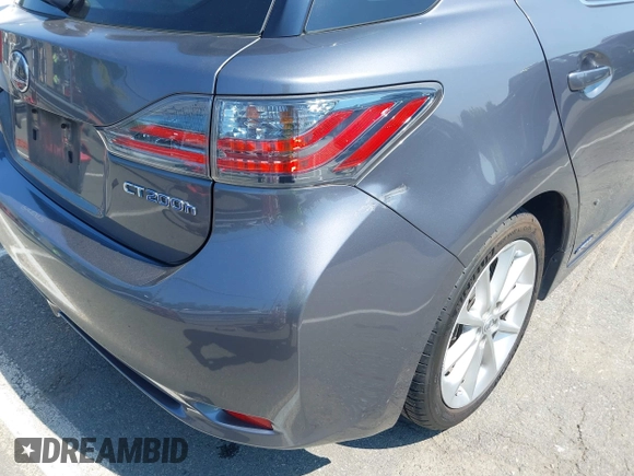 2012 Lexus CT 200h with VIN JTHKD5BH5C2060652, listed as a IAAI auction lot 42634101 with 163,864 mi miles and . Bid and sale history available at DreamBid. Image 6.