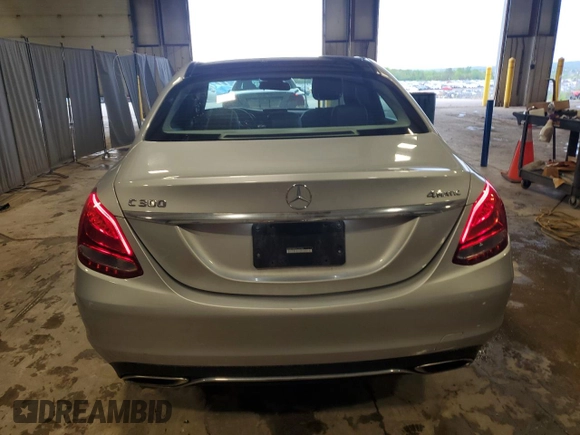 2016 Mercedes-Benz C 300 Luxury with VIN 55SWF4KB0GU101564, listed as a Copart auction lot 55955775 with 122,777 mi miles and Salvage Title. Bid and sale history available at DreamBid. Image 6.