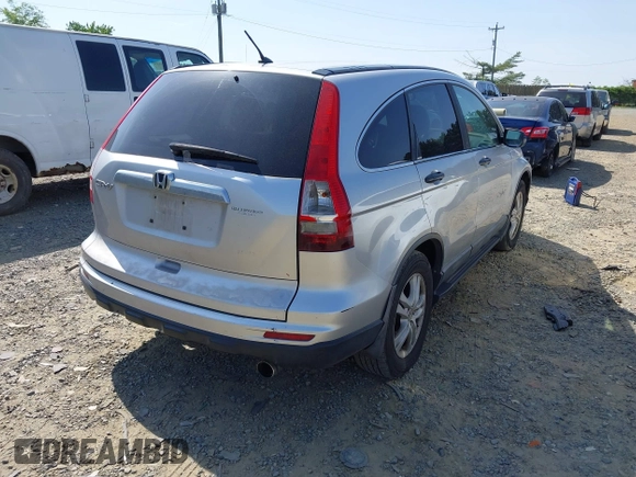 2010 Honda CR-V EX with VIN 5J6RE3H56AL005787, listed as a IAAI auction lot 42155054 with 260,475 mi miles and . Bid and sale history available at carsss.com. Image 4.