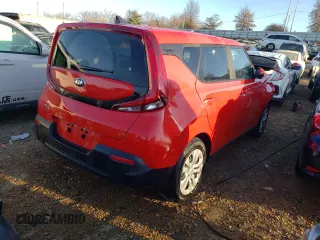 2021 Kia Soul S with VIN KNDJ23AU6M7142397, listed as a Copart auction lot 67680121 with 5,364 mi miles and Salvage Title. Bid and sale history available at DreamBid. Image 4.