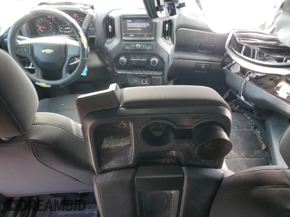 2020 Chevrolet Silverado 1500 Custom with VIN 3GCPWBEK4LG137008, listed as a Copart auction lot 87050564 with 169,386 mi miles and Salvage Title. Bid and sale history available at carsss.com. Image 8.