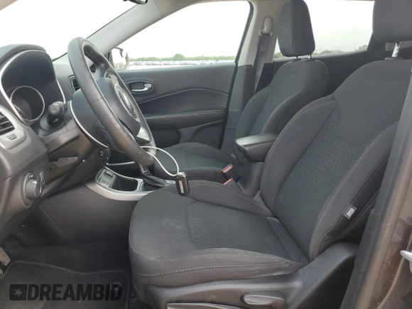 2019 Jeep Compass Sport with VIN 3C4NJCAB9KT614670, listed as a Copart auction lot 53198685 with 60,539 mi miles and Clean title. Bid and sale history available at DreamBid. Image 7.