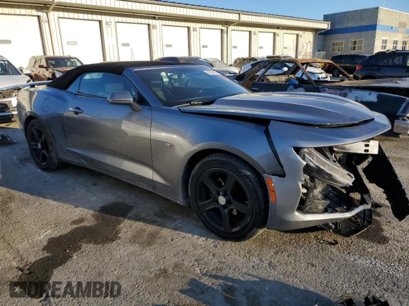 2020 Chevrolet Camaro 1LT with VIN 1G1FB3DXXL0118597, listed as a Copart auction lot 42676435 with 53,200 mi miles and Salvage Title. Bid and sale history available at carsss.com. Image 4.