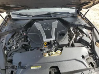 2017 Infiniti Q50 Signature Edition with VIN JN1EV7AP0HM739324, listed as a Copart auction lot 43063345 with 124,406 mi miles and Salvage Title. Bid and sale history available at DreamBid. Image 12.