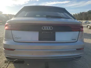 2021 Audi Q8 Premium with VIN WA1AVAF14MD033927, listed as a Copart auction lot 79293024 with 61,041 mi miles and Salvage Title. Bid and sale history available at carsss.com. Image 6.