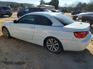 2011 BMW 3 Series 328i with VIN WBADW3C58BE539736, listed as a Copart auction lot 83944434 with 122,844 mi miles and Salvage Title. Bid and sale history available at carsss.com. Image 2.