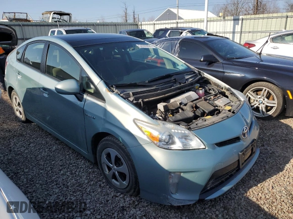 2012 Toyota Prius One with VIN JTDKN3DU3C1582795, listed as a Copart auction lot 54000695 with 267,725 mi miles and Clean Title. Bid and sale history available at carsss.com. Image 4.
