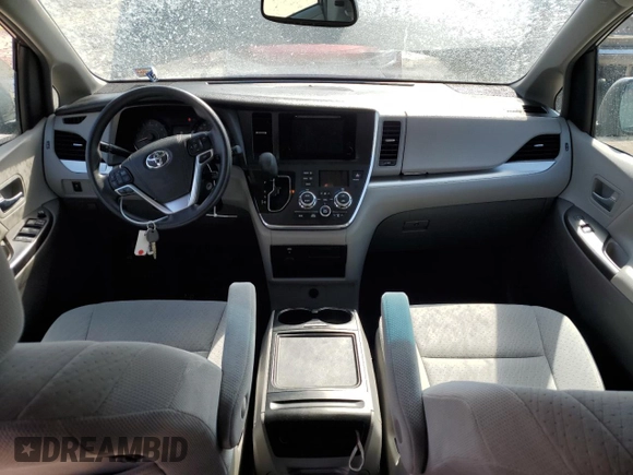 2017 Toyota Sienna LE Auto Access Seat with VIN 5TDKZ3DC0HS767876, listed as a Copart auction lot 48385725 with 49,979 mi miles and Salvage title. Bid and sale history available at DreamBid. Image 8.