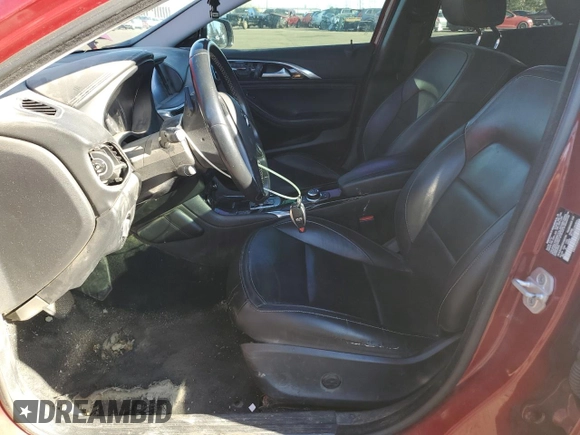 2017 Infiniti QX30 Premium with VIN SJKCH5CR2HA037261, listed as a Copart auction lot 81511084 with 72,345 mi miles and Salvage title. Bid and sale history available at DreamBid. Image 7.
