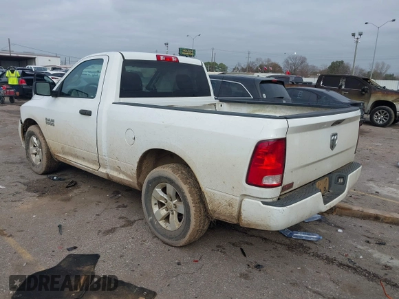 2018 Ram 1500 Tradesman with VIN 3C6JR6AG2JG158109, listed as a IAAI auction lot 41456891 with 102,851 mi miles and . Bid and sale history available at DreamBid. Image 3.