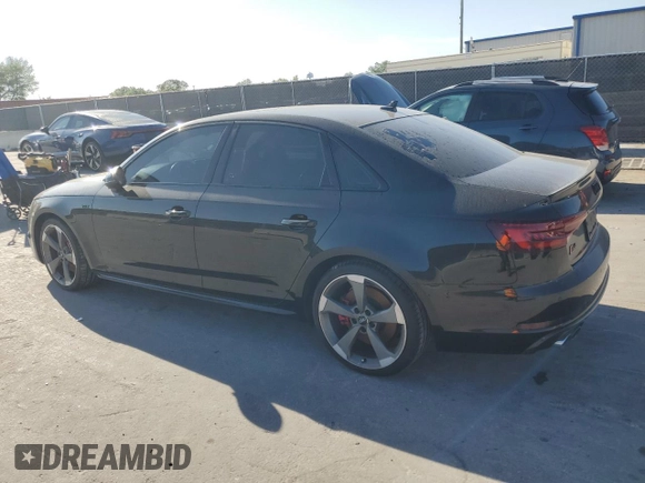 2018 Audi S4 Prestige with VIN WAUC4AF46JA058074, listed as a Copart auction lot 50227965 with 0 mi miles and Clean Title. Bid and sale history available at carsss.com. Image 2.