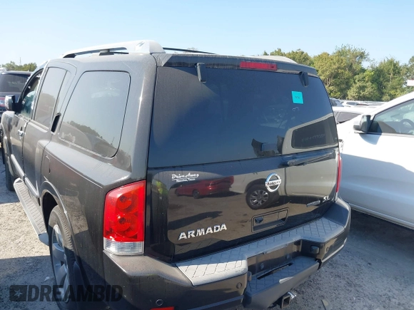 2011 Nissan Armada SV with VIN 5N1BA0ND4BN614438, listed as a IAAI auction lot 40604183 with 150,063 mi miles and . Bid and sale history available at DreamBid. Image 3.