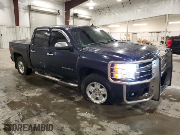 2011 Chevrolet Silverado 1500 with VIN 1GCPKTE37BF127292, listed as a Copart auction lot 47433705 with 185,322 mi miles and Salvage Title. Bid and sale history available at DreamBid. Image 4.
