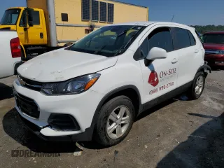 2018 Chevrolet Trax LS with VIN KL7CJNSB6JB601681, listed as a Copart auction lot 65641783 with 53,354 mi miles and Salvage Title. Bid and sale history available at carsss.com. Image 1.