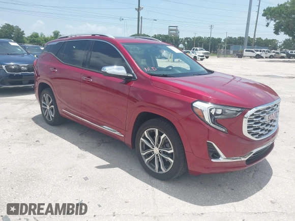 2018 GMC Terrain Denali with VIN 3GKALXEX2JL277896, listed as a IAAI auction lot 42504989 with 83,383 mi miles and . Bid and sale history available at DreamBid. Image 1.