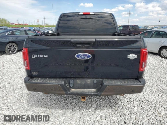 2017 Ford F-150 XL with VIN 1FTEW1EG6HFA45226, listed as a Copart auction lot 53500875 with Not provided miles and Salvage title. Bid and sale history available at DreamBid. Image 6.