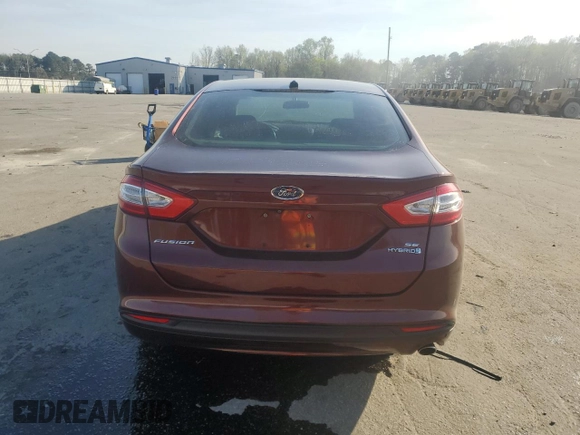 2015 Ford Fusion SE Hybrid with VIN 3FA6P0LUXFR210883, listed as a Copart auction lot 51279985 with 233,341 mi miles and Salvage Title. Bid and sale history available at carsss.com. Image 6.