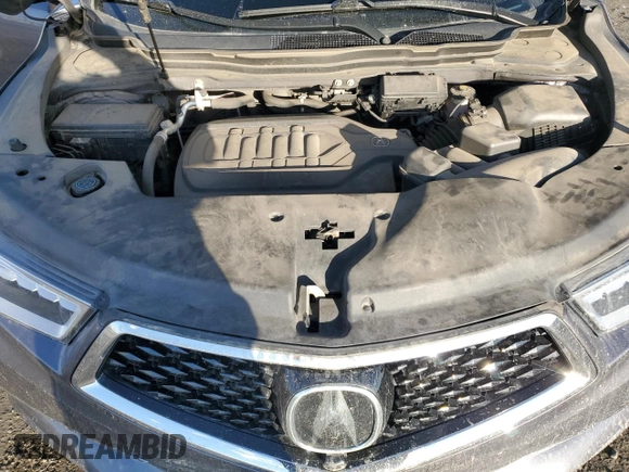 2017 Acura MDX Advance z VIN 5FRYD4H96HB007080, wystawiony jako Copart lot #47480895 z przebiegiem 71 777 mil mil oraz Szkoda całkowita • Salvage title. Historia ofert i sprzedaży dostępna na DreamBid. Obrazek 12.