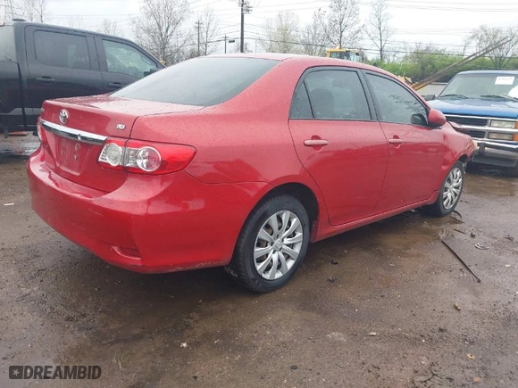 2012 Toyota Corolla L with VIN 5YFBU4EEXCP017214, listed as a IAAI auction lot 41945412 with 109,555 mi miles. Bid and sale history available at carsss.com. Image 4.
